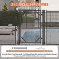 thumbnail image 5 of KFFKFF Swimming Pool Gate, Dimensions 4 x 2.5 Ft, Simple Self-Installation Submerged Pool Entry, Pool Gate Kit Including Stainless Steel Fastener, Detachable Safety Barrier for Children & Pets, 5 of 9