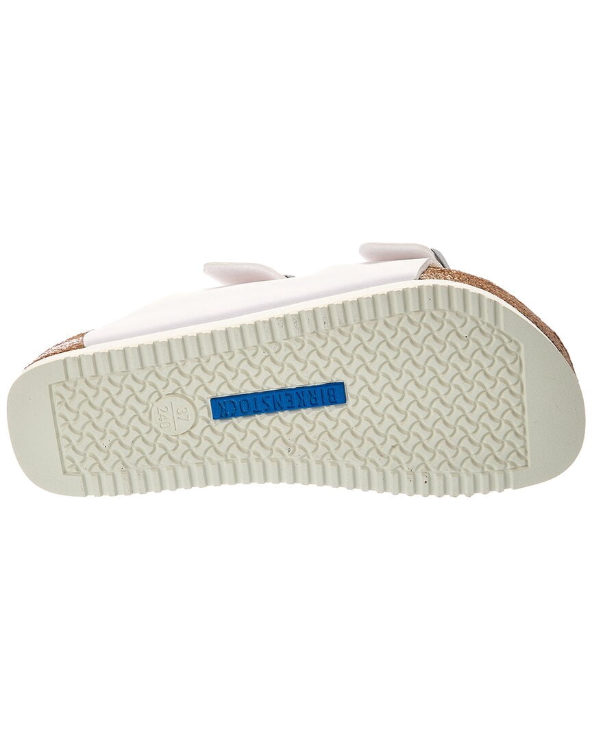 Birkenstock Arizona PROF Birko-Flor Sandal, 39, White