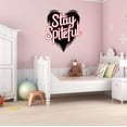 thumbnail image 2 of Stay Spiteful Empowering Bold Lively Uplifting Quote Wall Art Sticker Designs Vinyl Stickers For Home House Walls Rooms Windows Bedroom Decoration Size (26x26 inch), 2 of 3