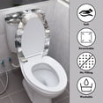 thumbnail image 4 of HELLHERO Ginkgo Leaf Toilet Lid Cover and Toilet Tank Lid Cover Washable for Gift Reusable Toilet Seat Cover Set, 4 of 8