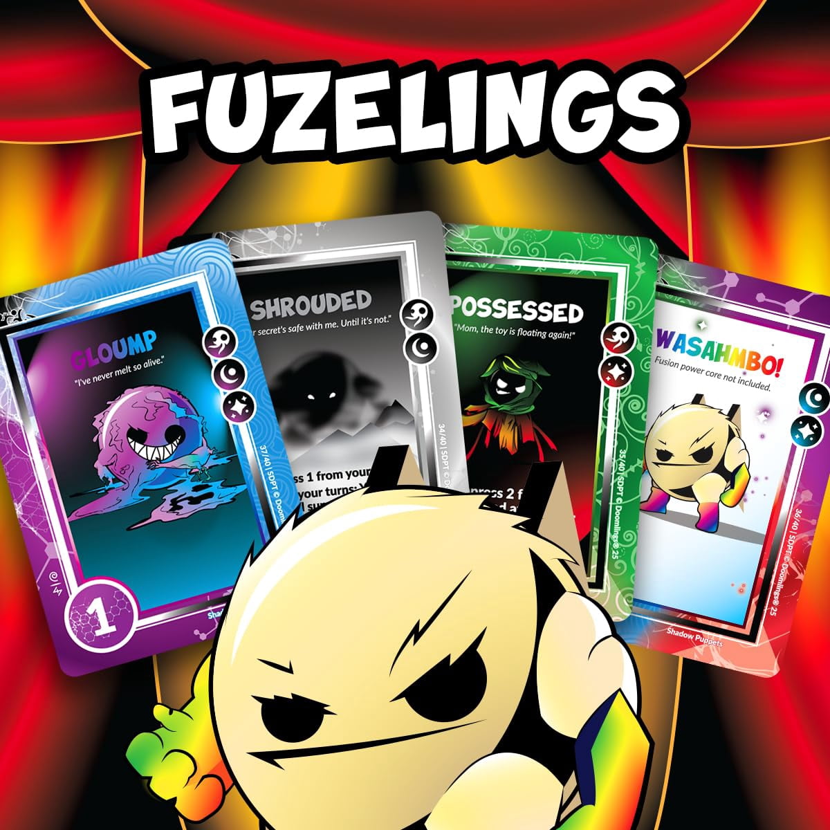 Doomlings Card Game: Shadow Puppets Bolster Expansion