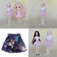 thumbnail image 2 of Falda corta a juego para muñeca de niña a escala 1/6. Regalos y accesorios para niñas. mi, 2 of 9
