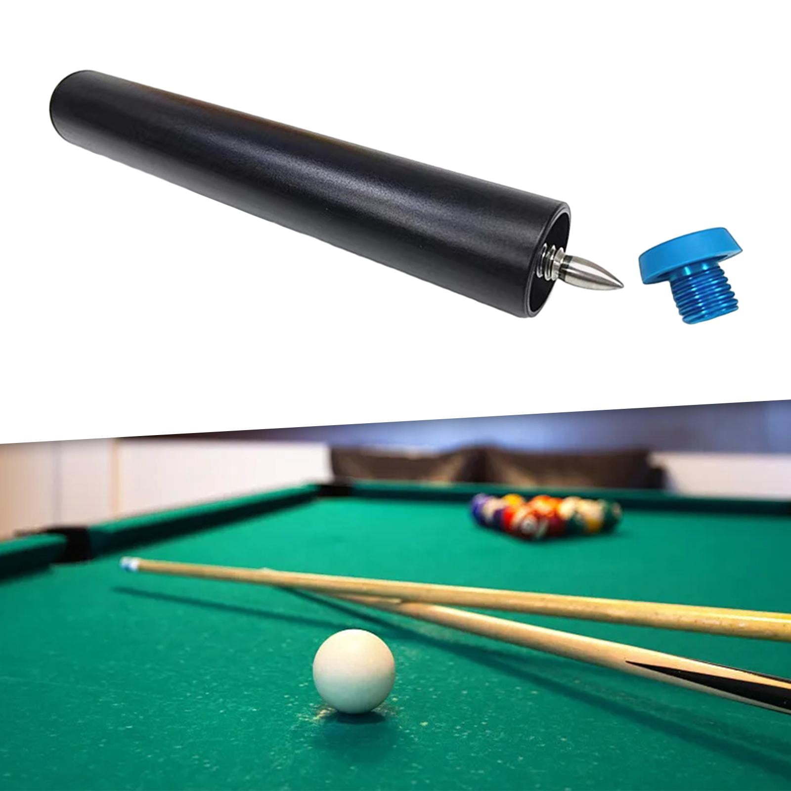 Baoblaze Pool Cue Extender Billiards Cue Extension for Beginners Enthusiast Men Women Blue