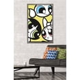 thumbnail image 2 of The Powerpuff Girls - Group Faces Wall Poster, 22.375" x 34", Framed, 2 of 3