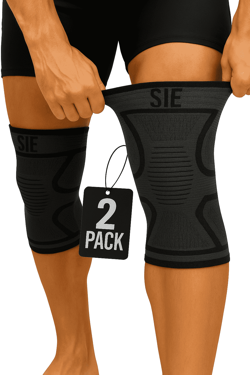 Special Essentials Knee Compression Sleeve 2 Pack