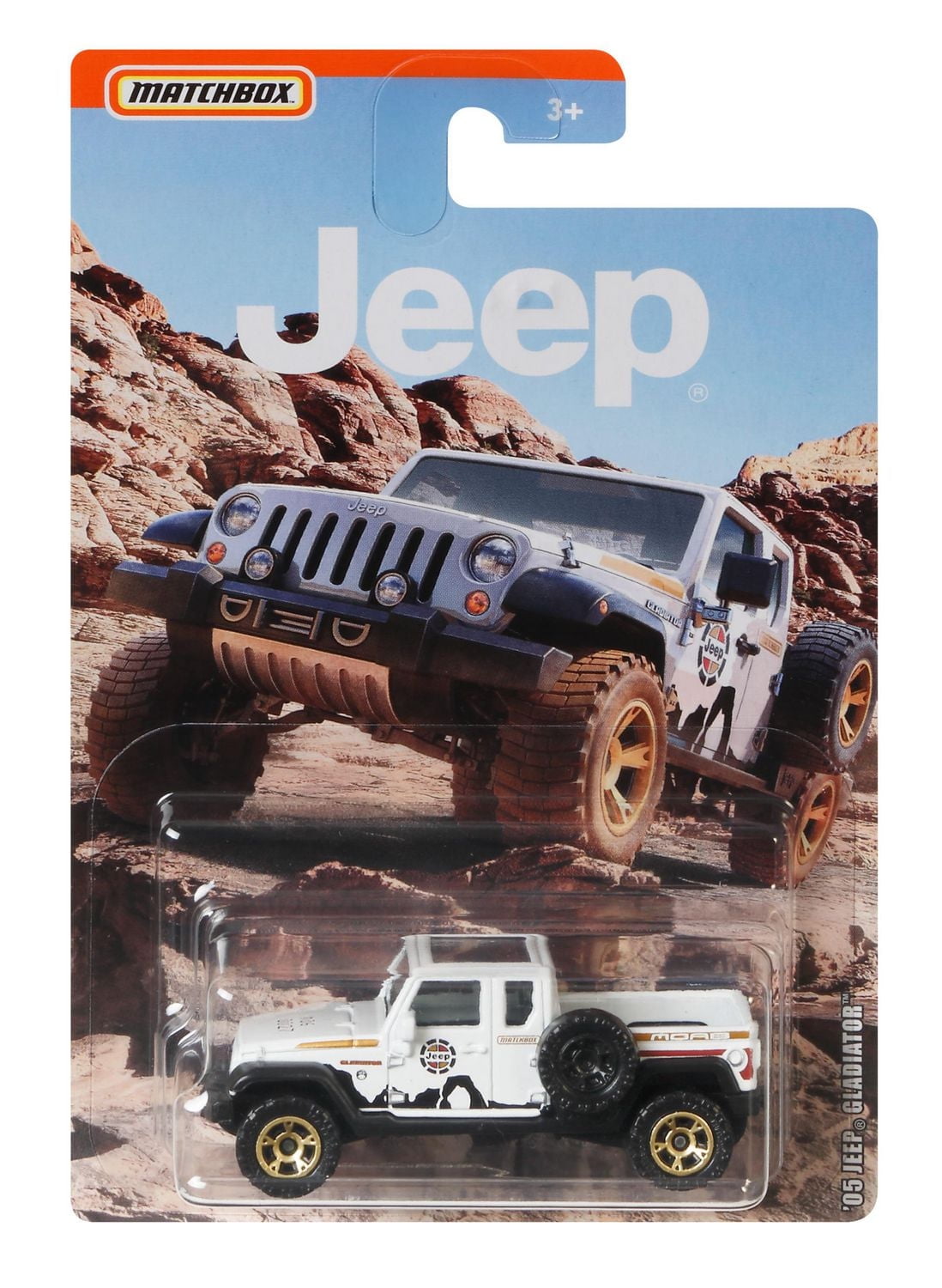 Matchbox '05 Jeep Gladiator véhicule