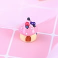 thumbnail image 2 of Worgeous Pink Miniature Mushroom House Ornament for Fairy Gardens and Home Decoration Made of EcoFriendly Resin, 2 of 8