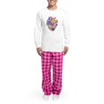 thumbnail image 4 of CafePress - Self Love Club Heart - Men's Long Sleeve Light Pajama Set, 4 of 7