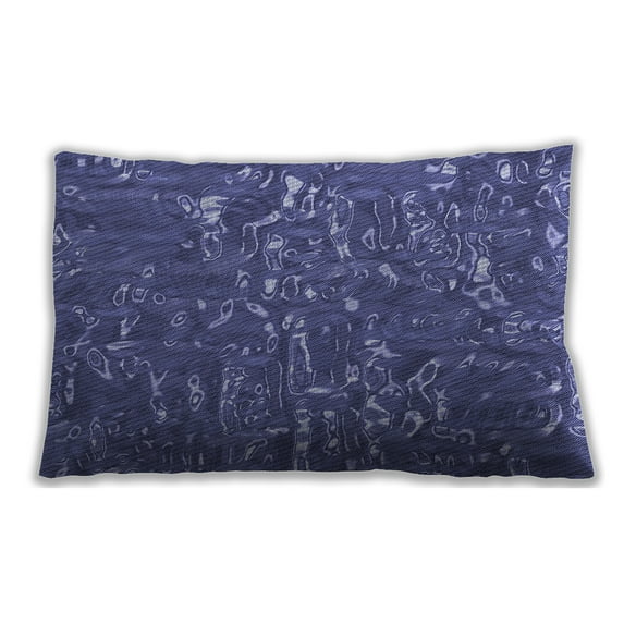 Ahgly Company Outdoor Rectangular Contemporary Lumbar Throw Pillow, 13 inch by 19 inch