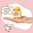 thumbnail image 4 of Inspirador Positivo Pato Crochet Lindo Tejido A Mano Emocional (n), 4 of 5