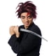 thumbnail image 1 of Peluca Costume Culture Franco Slayer, color burdeos, anime, Halloween, 1 of 1