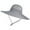 Grey, variant on Bovemsi Sun Hats for Men Wide Brim Outdoor Protection Fisherman Foldable Bucket Hat Double Faced Cap Sun Cap UV Protection