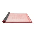 thumbnail image 2 of Ahgly Company Indoor Square Solid Red Modern Area Rugs, 5' Square, 2 of 4