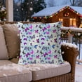 thumbnail image 3 of FastXmas Butterfly 3D Visual Pillow Case,Three-dimensional Effect Pillowcase Christmas Pillow Cover Festival Decoration Sofa Decoration,Artificial Pillowcase for Bedroom Home Sofa Decor 17.7 x 17.7", 3 of 5