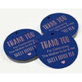 thumbnail image 3 of Inkdotpot Real Rose Gold Foil Thank You For Celebrating The Mother To Be Baby Shower Tags Favor Hang Paper Tags 50 Pieces, 3 of 7