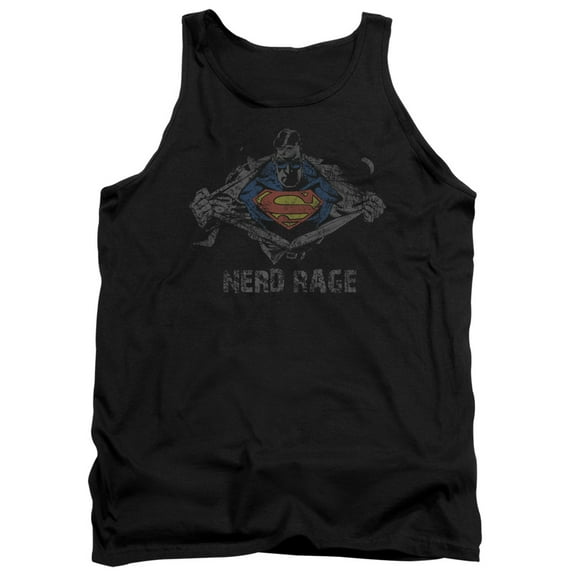 Superman - Nerd Rage - Tank Top - XX-Large