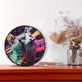 thumbnail image 2 of Dreamtimes Cat in Space Wall Clock, Silent Non Ticking 10 Inch Battery Operated Wall Clocks, Easy to Read Clock for Home Kitchen Living Room Bathroom Office, 2 of 6