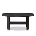 thumbnail image 4 of Furinno 11179DWN Simple Design Coffee Table, Dark Walnut, 4 of 6