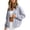 Gray, variant on Xdegoge Womens Bomber Jackets Velour Long Sleeve Full Zip Up Vintage Casual Fall Winter Soft Y2K Trendy Outerwear with Pockets