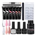 thumbnail image 1 of Trousse d'Extension pour Art des Ongles Trousse de Départ de Gel pour Ongles Ensemble de Gel Poly pour Ongles, 1 of 9