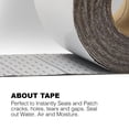 thumbnail image 4 of Cinta selladora de techo SEALWAY, blanca, impermeable, 4 cm x 15 m, RVs, 4 of 7