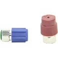 thumbnail image 3 of HAHADAXA R12 to R134A AC Retrofit Fitting Adapter Kit, R12 to R134a Conversion Kit, R12 R22 to R134A High/Low Fitting Port Retrofit 1/4?? to 7/16" Conversion Adapter, Fits for Ac Valve Core K, 3 of 7
