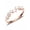 Rose Gold, variant on UIONEN 925 Sterling Silver Ring CZ Eternity Engagement Wedding Band Size 12