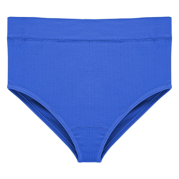 Gibobby Pantaletas de algodón para mujer Diseño de personalidad Bragas casuales de color sólido Diseño simple y exquisito(E,XL)