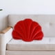 thumbnail image 2 of Almohada de concha, almohadas de concha, almohada decorativa temática, almohada sólida para sofá Rojo, 2 of 8