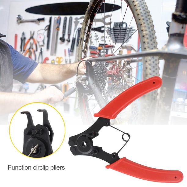 4 en 1 Multi Crimp Snap Ring Circlip Alicates Extractor de anillo externo interno