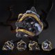 thumbnail image 4 of Decoración de Halloween, accesorios de Halloween, silbato azteca de la muerte con forma de calavera, auténtico silbato azteca con sonido único, el silbato azteca de la muerte más fuerte para coleccion, 4 of 6