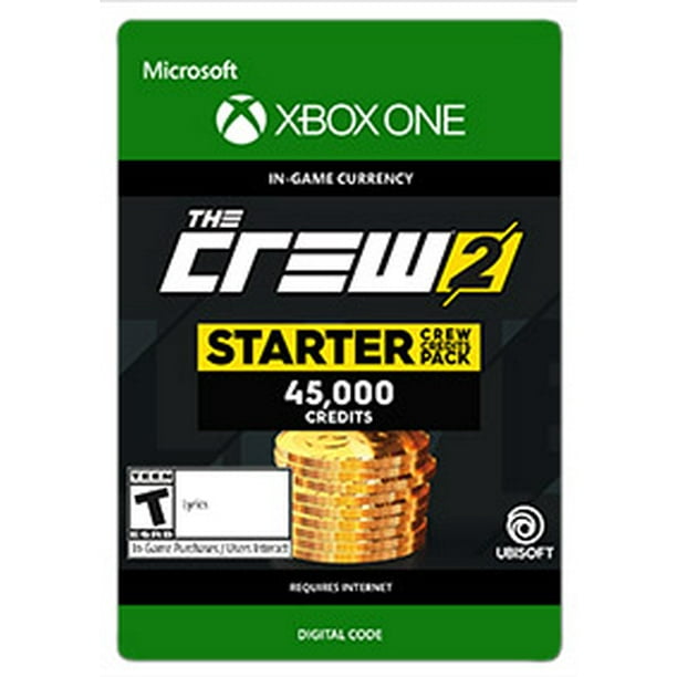 Kader tarwe statisch The Crew 2 Starter Crew Credit Pack, Ubisoft, Xbox, [Digital Download] -  Walmart.com