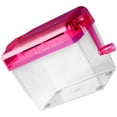 thumbnail image 2 of 1Pcs Compact Red Plastic Hand Shredder for Paper Shredding Office Use, 2 of 9