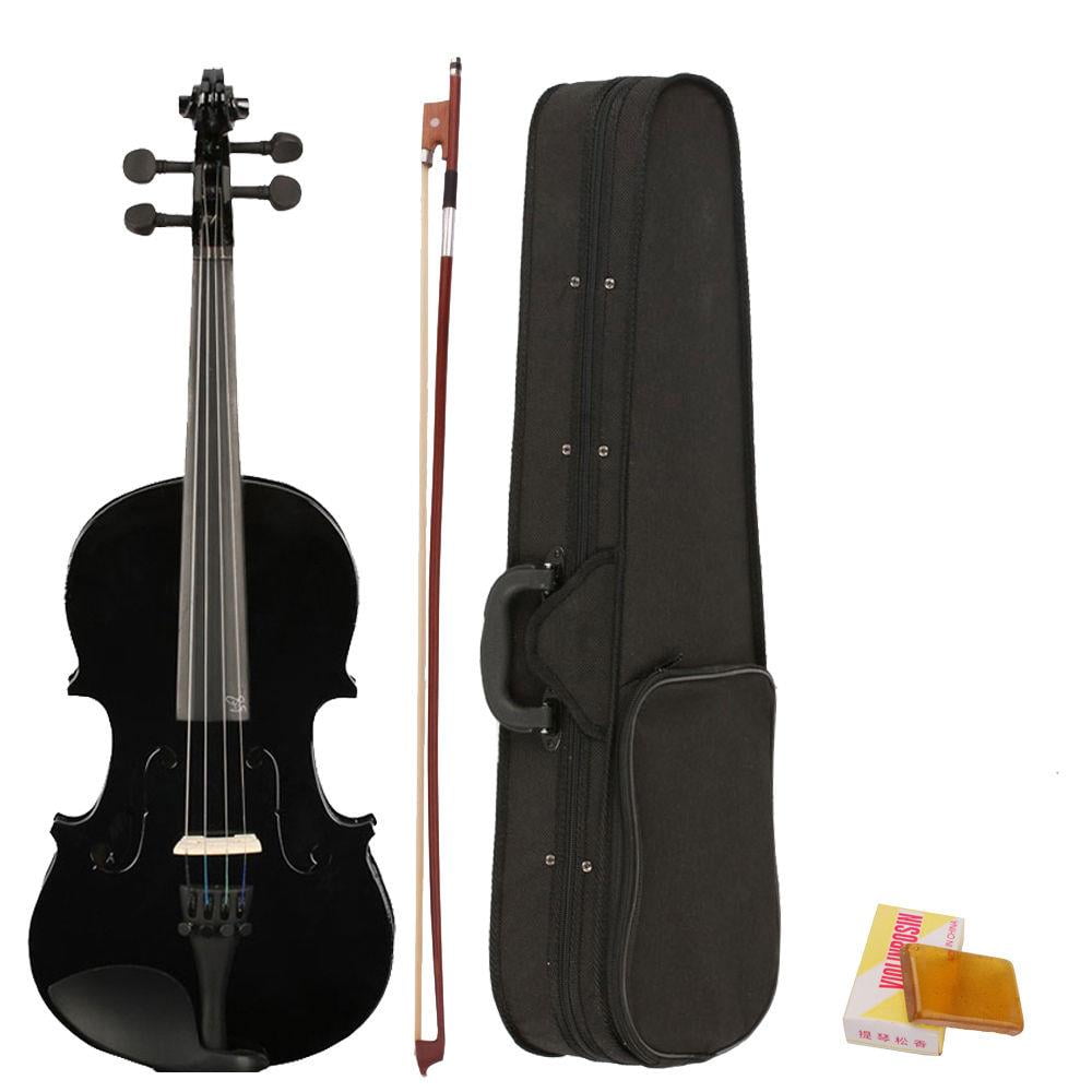 Zimtown 4/4 Full Size Wooden Adult Acoustic Violin Black Zimtown 4/4 Full Size Wooden Adult Acoustic Violin Black
