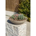 thumbnail image 5 of Veradek Mason Series Lane Bowl 24" Plastic-Stone Planter - Sand, 5 of 9