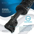 thumbnail image 5 of Detroit Axle - Front Struts w/Coil Springs Rear Shock Absorbers Replacement for 2013-2015 Honda Civic EX EX-L LX HF SE - 4pc Set, 5 of 7