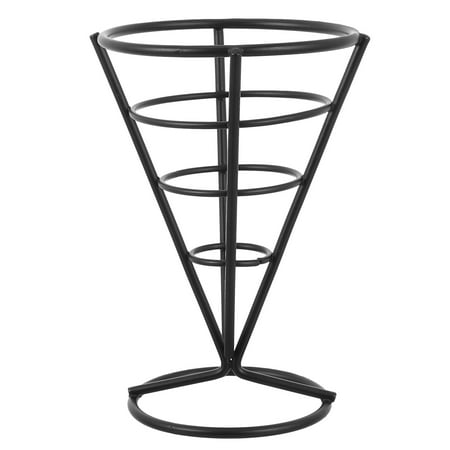 French Fries Stand Food Frying Basket French Fries Rack Black Kitchen ...