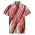thumbnail image 3 of Camisa con botones y estampado divertido en 3D para hombre, camisas de playa hawaianas de manga corta de verano, camisa informal con botones, ropa, 3 of 5
