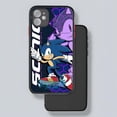 thumbnail image 5 of Funda de teléfono con dibujos animados de anime S-Sonics Hedgehog, parte trasera transparente mate para iPhone 15, 14, 13, 12, 11 Pro Max, X, XR, XS, 8, SE, Mini Plus, 5 of 5