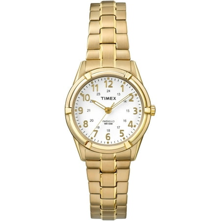 Timex Women's Easton Avenue Watch, Gold-Tone Stainless Steel Expansion Band