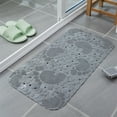 thumbnail image 6 of Non-Slip Bath Mat, Suction Cup Shower Floor Mat with Cute Footprint Design, Anti-Skid Waterproof Pad for Bathroom Toilet Pool Safety, 6 of 9