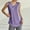 Purple, variant on SNKSDGM Female Tank Top for Women Pack Tank Top for Women Loose fit Dressy Women's Fashion Casual V Neck Solid Color Sleeveless Vest Top S