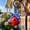 Red, variant on Ke1Clo Large Wrought Iron Bells, Red Patriotic Decoration for Independence Day, Holiday Ornament with Easy Hang Design for Indoor Doorway Patio, Red