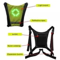 thumbnail image 4 of Cycling Vest LED Wireless MTB Bike Bag Safety LED Turn Signal Light Vest Bicycle Reflective Warning Vest with Remote Control, 4 of 5