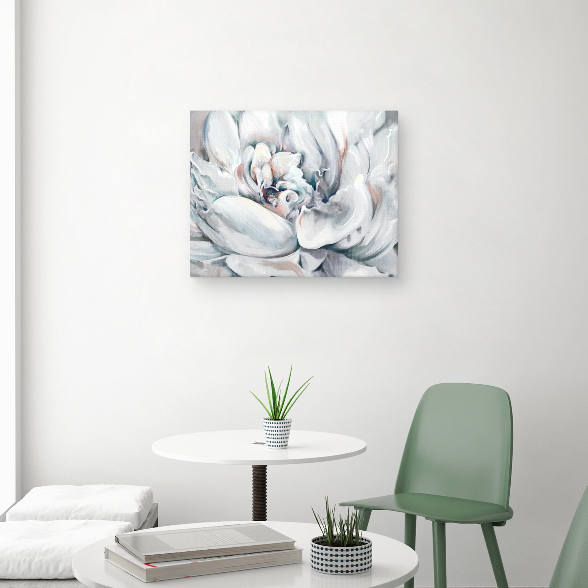 Winter Blossom by Studio Arts Canvas Art Print