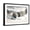 Black Frame, variant on Art.com Winter Landscape with Mountain Village Covered with Snow. Picture Created with Watercolors on Paper Stretched Canvas Print Wall Art by DeepGreen, 24" x 18"