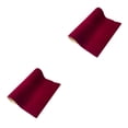 thumbnail image 2 of ZheElen Flannel Fabric Peel Sticker Contact Paper Liner for Jewelry Drawer Costumes dark Red 15.75 Inchx58.27 Inch 2Set, 2 of 6