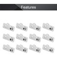 thumbnail image 4 of Fielect 50Pcs AAA Battery Spring Plate AAA Battery Positive Negative Conversion Spring Contact Nickeling Plate 21mmx9mm, 4 of 6