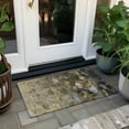 thumbnail image 6 of Addison Rugs Chantille Indoor/Outdoor Transitional Floral Taupe Washable Rectangle Rug, 1'8" x 2'6", 6 of 6