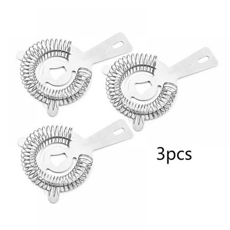 

Cocktail Strainer Stainless Steel Martini Drink Strainer Ice Filter Bar Tool for Home Bartending Bartenders and Mixologists